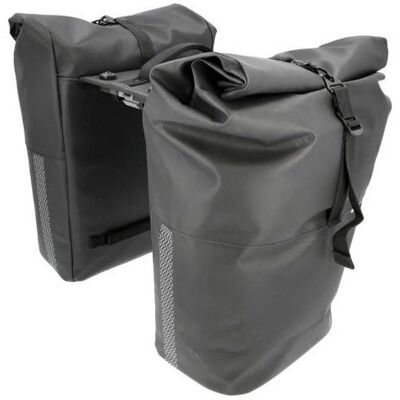 Newlooxs New looxs dubbele tas nyborg 34l mik 2.1 zwart Newlooxs New looxs dubbele tas nyborg 34l mik 2.1 zwart