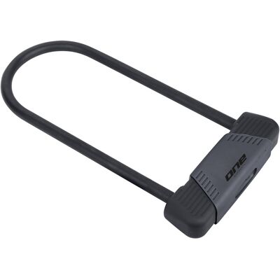 One U-lock 18.34 Stalen Beugelslot 34cm Zwart-Grijs - U-lock One U-lock 18.34 Stalen Beugelslot 34cm Zwart-Grijs - U-lock