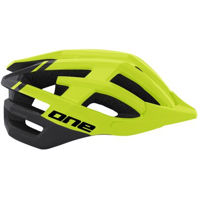 One Race groene/zwart MTB helm - Race M/L - Fietshelm One Race groene/zwart MTB helm - Race M/L - Fietshelm