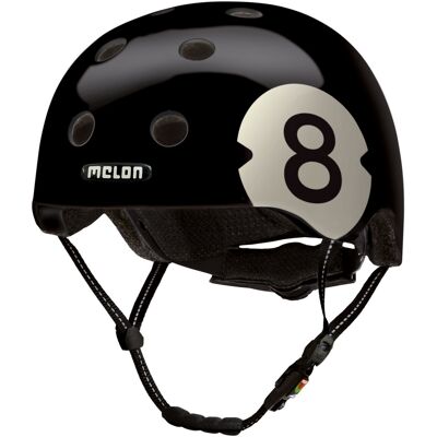 Melon helm urban active 8 ball m-l Zwart Melon helm urban active 8 ball m-l Zwart