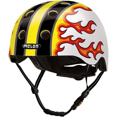 Melon helm urban active fired up xl-2xl Zwart Melon helm urban active fired up xl-2xl Zwart