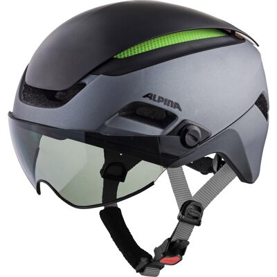 Alpina sports helm altona vm charcoal-anthracite 52-57cm Zwart Alpina sports helm altona vm charcoal-anthracite 52-57cm Zwart