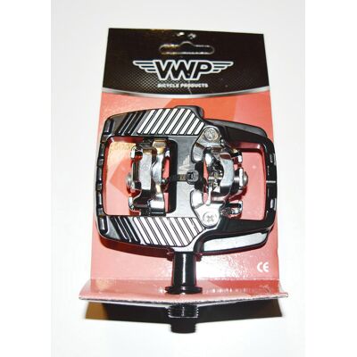 VWP Pedaal clipless/bmx advent. spd vx7000 zwart Zwart VWP Pedaal clipless/bmx advent. spd vx7000 zwart Zwart