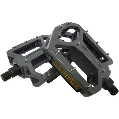 VWP pedaal bmx 9/16" big-block antraciet Grijs VWP pedaal bmx 9/16" big-block antraciet Grijs