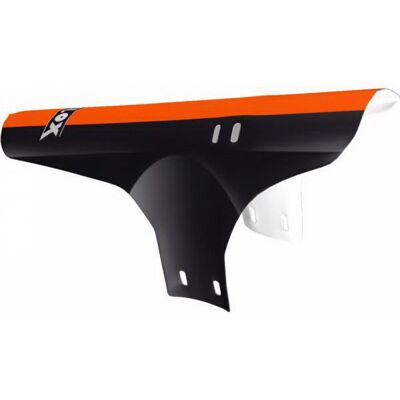Velox Zwart/Oranje Vouwbare MTB Spatbord - Spatbord Velox Zwart/Oranje Vouwbare MTB Spatbord - Spatbord