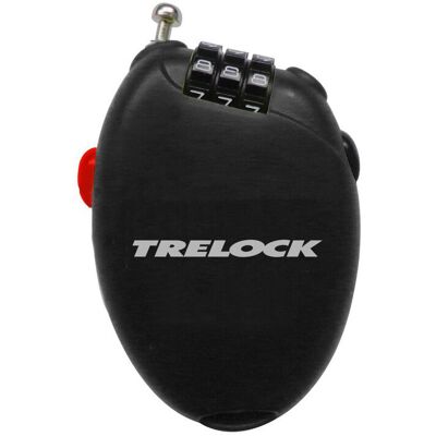 Trelock rk pocket uittrek slot 75/1.6mm zwart Zwart Trelock rk pocket uittrek slot 75/1.6mm zwart Zwart