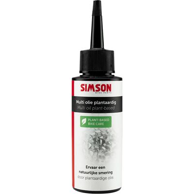 Simson multi olie plantaardig 100ml Simson multi olie plantaardig 100ml