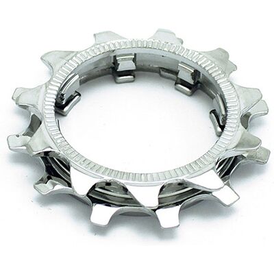 Miche krans met borst 11t+12t campa. 9v/10v (set) Zilver Miche krans met borst 11t+12t campa. 9v/10v (set) Zilver