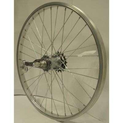 Shimano 20x1.75 alu Achterwiel - Achterwiel Shimano 20x1.75 alu Achterwiel - Achterwiel