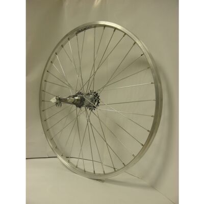 Roland Achterwiel 26-1.75 559 shimano rn alu velg paralex zilver Zilver Roland Achterwiel 26-1.75 559 shimano rn alu velg paralex zilver Zilver