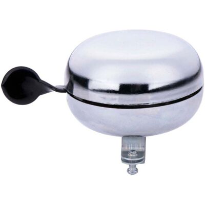 Dunlop Fietsbel retro zilver Zilver Dunlop Fietsbel retro zilver Zilver