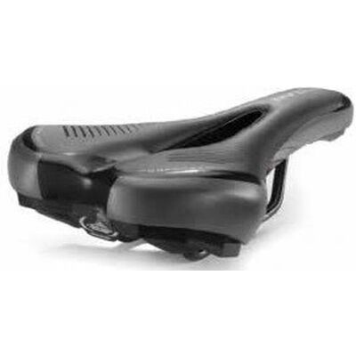 Selle Monte Grappa avila zadel unisex zwart Zwart Selle Monte Grappa avila zadel unisex zwart Zwart