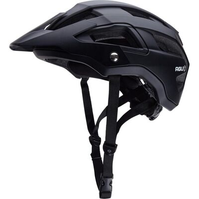 AGU Trail MTB Helm - Zwart - Maat 58-62cm - Fietshelm AGU Trail MTB Helm - Zwart - Maat 58-62cm - Fietshelm