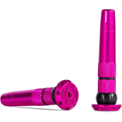 Muc-Off Muc off stealth tubeless puncture plug pink handlebar reparatieset blauw Muc-Off Muc off stealth tubeless puncture plug pink handlebar reparatieset blauw