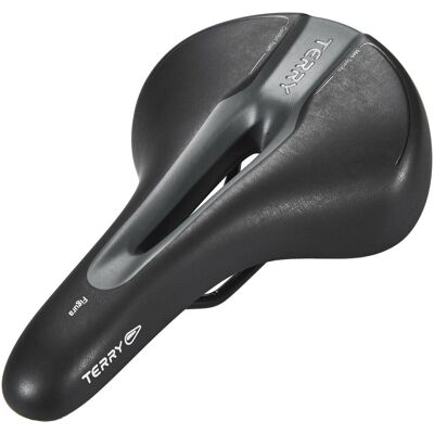 Terry Figura Max Heren Fiets Zadel - Ergonomisch 3-Zones Comfort Terry Figura Max Heren Fiets Zadel - Ergonomisch 3-Zones Comfort