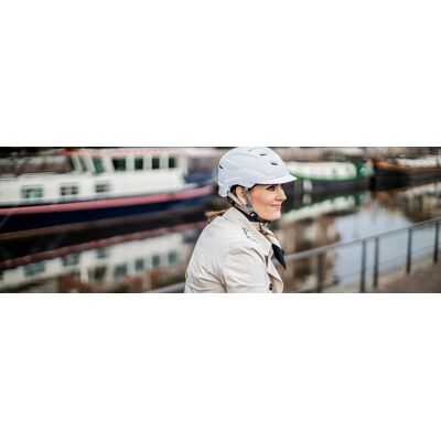 Polisport Polisport E'City Helm Crème/wit M - Helm Polisport Polisport E'City Helm Crème/wit M - Helm