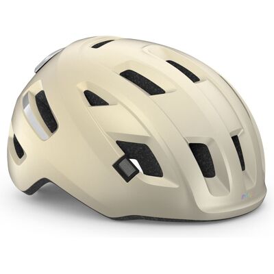 MET e-mob fietshelm mannen & vrouwen - fietshelm e bike volwassenen - maat l (58-61cm) - nta8776 - vanilla ice MET e-mob fietshelm mannen & vrouwen - fietshelm e bike volwassenen - maat l (58-61cm) - nta8776 - vanilla ice
