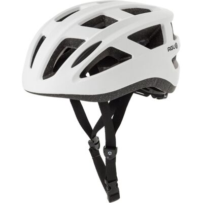AGU attivo - fietshelm - in-mould helm - unisex - 58-61cm - 18 ventilatieopeningen - direct-dial systeem - wit - l/xl AGU attivo - fietshelm - in-mould helm - unisex - 58-61cm - 18 ventilatieopeningen - direct-dial systeem - wit - l/xl
