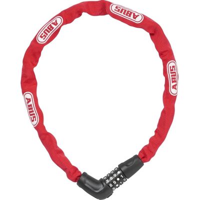 ABUS Fietsslot kettingslot - steel-o-chain™ 5805c - security level 5 - rood - 75 cm - geschikt voor elektrische fietsen en stadsfietsen Rood ABUS Fietsslot kettingslot - steel-o-chain™ 5805c - security level 5 - rood - 75 cm - geschikt voor elektrische fietsen en stadsfietsen Rood