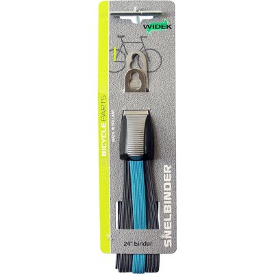 Widek Fiets snelbinder triobinder 24 grijs/blauw Grijs Widek Fiets snelbinder triobinder 24 grijs/blauw Grijs