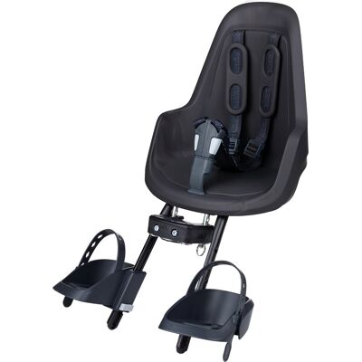 Bobike one mini voorzitje - eco - duurzaam fietsstoeltje - kinderzitje - voorzitje - fietszitje - voor fiets of e-bike Zwart Bobike one mini voorzitje - eco - duurzaam fietsstoeltje - kinderzitje - voorzitje - fietszitje - voor fiets of e-bike Zwart