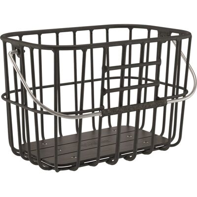 Brooks hoxton basket 25l black 38x26x26cm Zwart Brooks hoxton basket 25l black 38x26x26cm Zwart