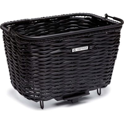 Cortina mand lyon (mik) 24l zwart 34x24x22cm Cortina mand lyon (mik) 24l zwart 34x24x22cm