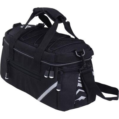Willex bagagedragertas 1200 - enkele fietstas - 8 liter - zwart Willex bagagedragertas 1200 - enkele fietstas - 8 liter - zwart