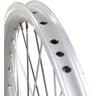 Roland Achterwiel 24 x 1.75 Aluminium V-profiel Zilver Roland Achterwiel 24 x 1.75 Aluminium V-profiel Zilver