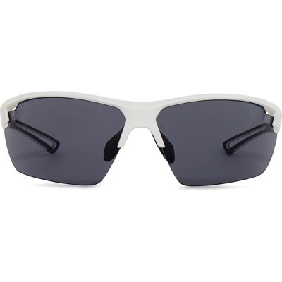 AGU valiant - sportbril - fietsbril - unisex - wit - grilamid tr90 - uv 400 - anti-allergene neuspads AGU valiant - sportbril - fietsbril - unisex - wit - grilamid tr90 - uv 400 - anti-allergene neuspads