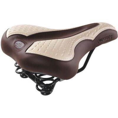 Selle Monte Grappa zadel kosmos 250 x 190 mm donkerbruin Bruin Selle Monte Grappa zadel kosmos 250 x 190 mm donkerbruin Bruin