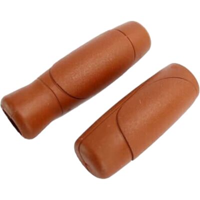 Cortina Fiets herrmans handvatten cut 93 90/120mm bruin Cortina Fiets herrmans handvatten cut 93 90/120mm bruin