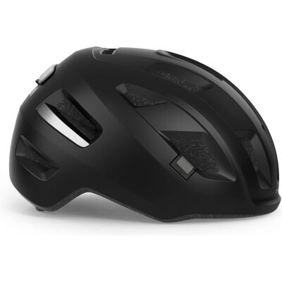 MET Stads E-Bike Helm - Zwart mat - Veiligheid gecertificeerd MET Stads E-Bike Helm - Zwart mat - Veiligheid gecertificeerd