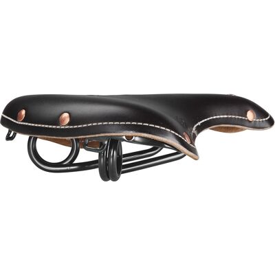 Selle Monte Grappa Zadel monte grappa old frontiers classic leer zwart Zwart Selle Monte Grappa Zadel monte grappa old frontiers classic leer zwart Zwart