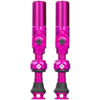Muc-Off Tubeless Ventile Big Bore Hybrid Pink 35 mm - Tubeless Ventiel Muc-Off Tubeless Ventile Big Bore Hybrid Pink 35 mm - Tubeless Ventiel