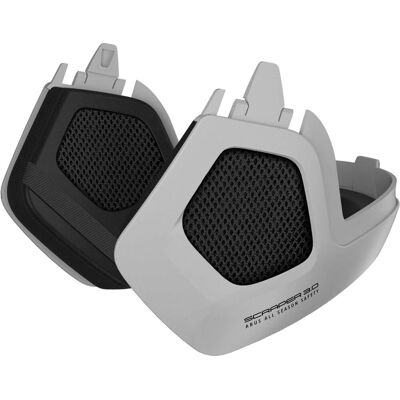 Abus Winterkit Scraper 3.0 Polar Matt L Helm Abus Winterkit Scraper 3.0 Polar Matt L Helm