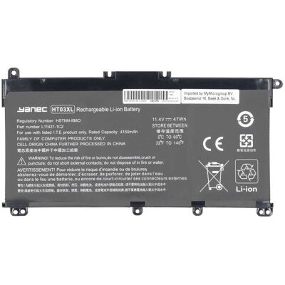 Yanec laptop accu 4150mah Yanec laptop accu 4150mah