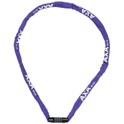 AXA Slotketting rigid 120cm codeslot paars (kaart) Paars AXA Slotketting rigid 120cm codeslot paars (kaart) Paars