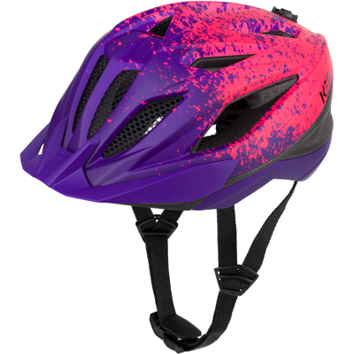 Ked Fietshelm street jr pro s (49-55cm) - mat roze Paars Ked Fietshelm street jr pro s (49-55cm) - mat roze Paars
