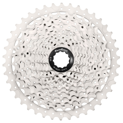 Sunrace CS-MS3 10-speed cassette - 11-46T - Gravel/MTB Sunrace CS-MS3 10-speed cassette - 11-46T - Gravel/MTB