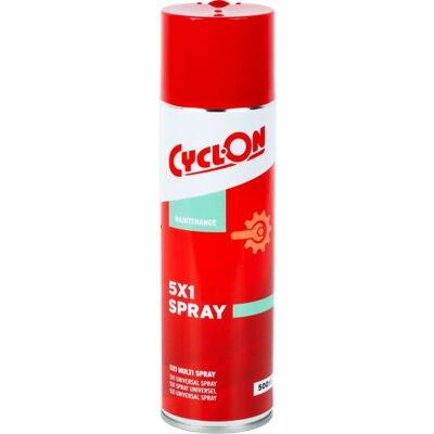 Cyclon 5 x 1 spray - 500 ml Grijs Cyclon 5 x 1 spray - 500 ml Grijs