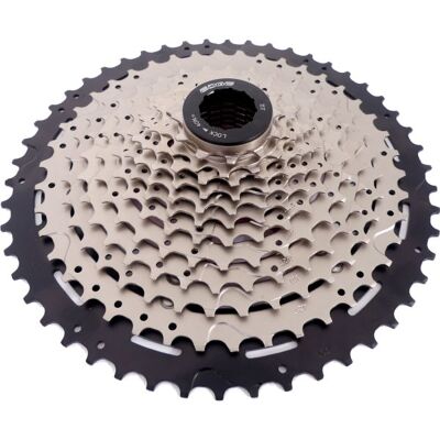 Edge 12-speed cassette CSM9012 11-52T - zilver/zwart - Kassette Edge 12-speed cassette CSM9012 11-52T - zilver/zwart - Kassette