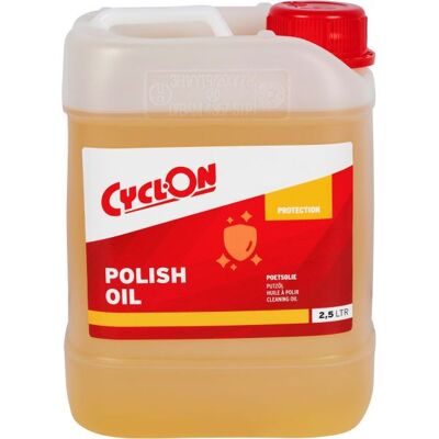 Cyclon Poetsolie polish oil - 2.5 liter Transparant Cyclon Poetsolie polish oil - 2.5 liter Transparant