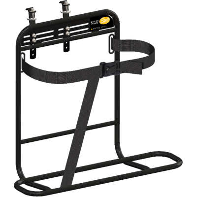 Basil Steco drager buggy-mee advanced mat zwart Zwart Basil Steco drager buggy-mee advanced mat zwart Zwart