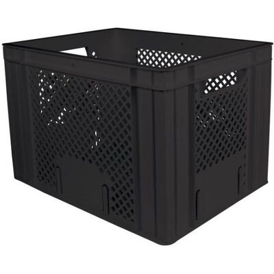 DRESCO Fietskrat 31 liter - zwart Zwart DRESCO Fietskrat 31 liter - zwart Zwart
