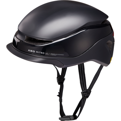 Ked Fietshelm mitro ue-1 m (52-58cm) - mat zwart Zwart Ked Fietshelm mitro ue-1 m (52-58cm) - mat zwart Zwart
