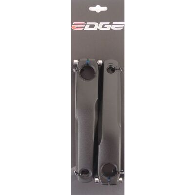 Edge Crankset e-bike voor bafang 170mm - zwart Zwart Edge Crankset e-bike voor bafang 170mm - zwart Zwart