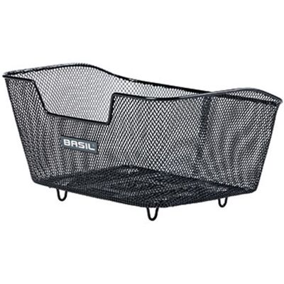 Basil Base M Fietsmand - 26L, Zwart, WSL Systeem - Fietsaccessoire Basil Base M Fietsmand - 26L, Zwart, WSL Systeem - Fietsaccessoire