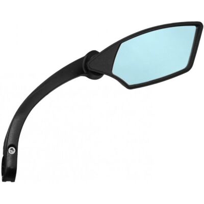 Edge Spiegel e-bike luxe met klem - licht dimmend glas - rechtse montage Zwart Edge Spiegel e-bike luxe met klem - licht dimmend glas - rechtse montage Zwart