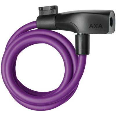 AXA Kabelslot resolute 8x120 - royal purple Paars AXA Kabelslot resolute 8x120 - royal purple Paars